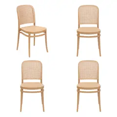 WHITE MARKET - Pack x 4 Silla Terraza Sunset Cafe