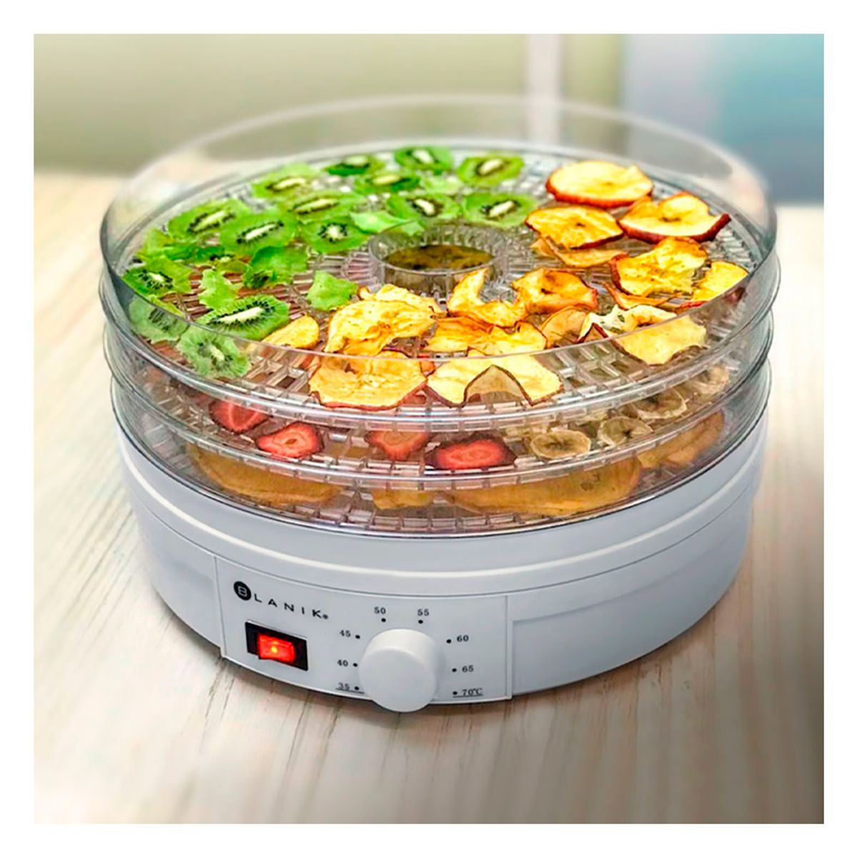 BLANIK - Deshidratador de Alimentos Eléctrico 5 niveles certificado SEC