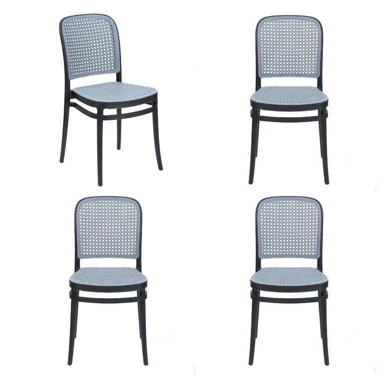 Pack x 4 Silla Terraza Sunset Gris