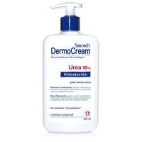 Crema Corporal Dermocream Urea Hidratación Dosificador 400ml.-