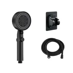 GENERICO - Cabezal Ducha Telefono Kit Con Manguera Y Soporte 3 Modos