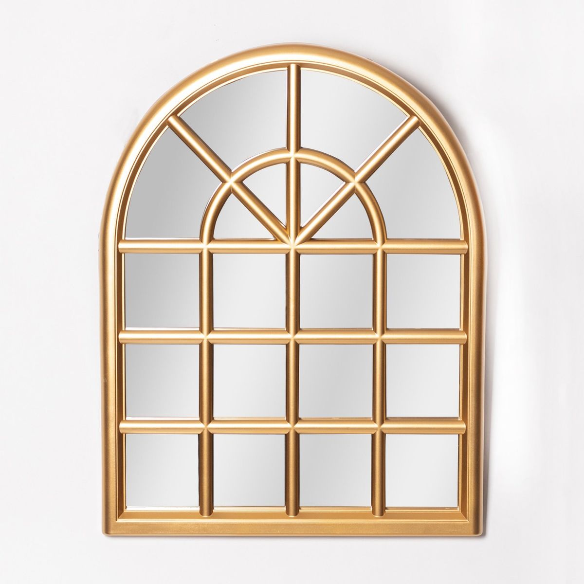 GENERICO - Ventana Espejo Catedral Dorado para Pared