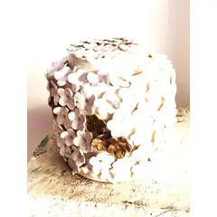 GOIC DISEÑOS - Pote con tapa de porcelana hecho a mano diseño exclusivo
