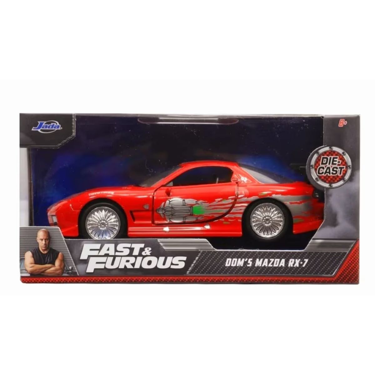 JADA TOYS - Mazda RX7 Toretto Rapido y Furioso 1 Jada 1:32