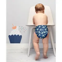GENERICO - Pañal reutilizable todo en uno diseño GATOS TALLA ÚNICA