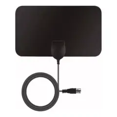 undefined - Antena TV Plana HDTV Y Digital Con Soporte QFX