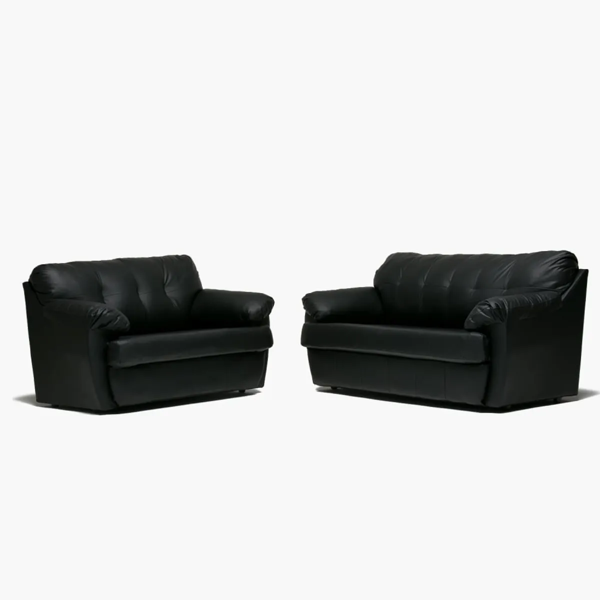 CABSUR - Juego Living Caburga 3-2C Negro