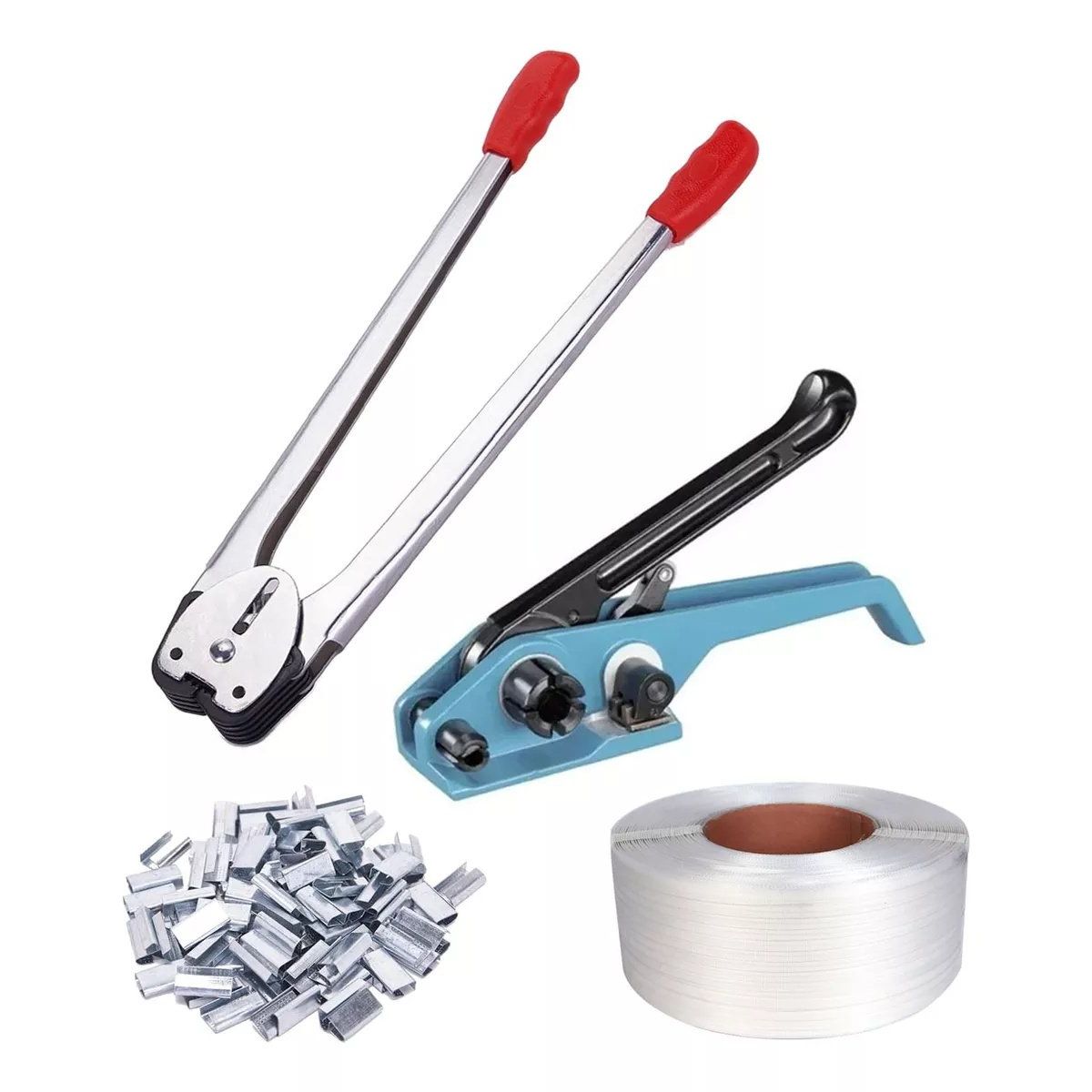 KUANGYE - Set Enzunchadora Manual sellador tensandor zuncho y sellos
