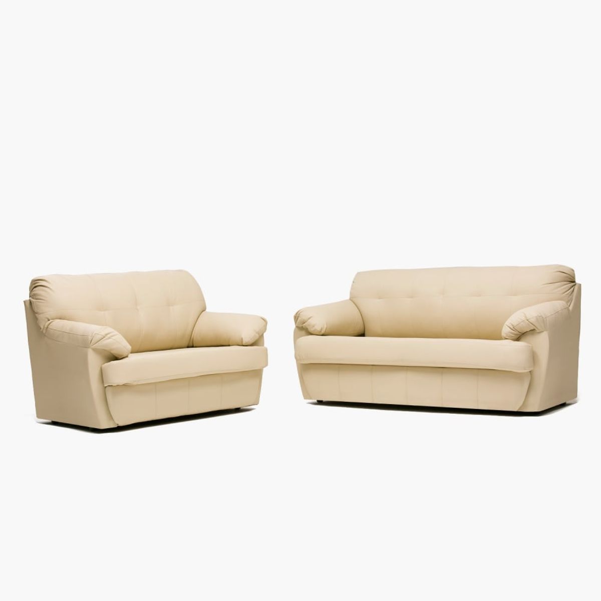 CABSUR - Juego Living Caburga 3-2C Beige