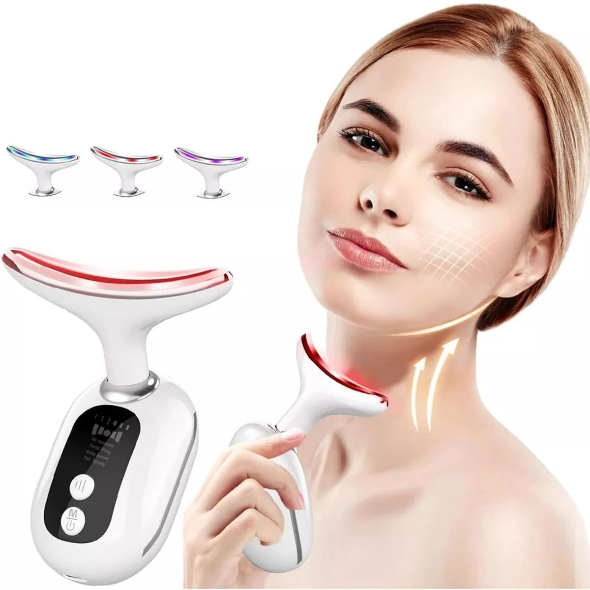 KUANGYE - Masajeador Reductor De Papada Antiarruga Para Mejilla Cuello