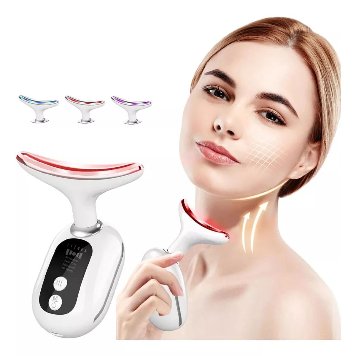 KUANGYE - Masajeador Reductor De Papada Antiarruga Para Mejilla Cuello