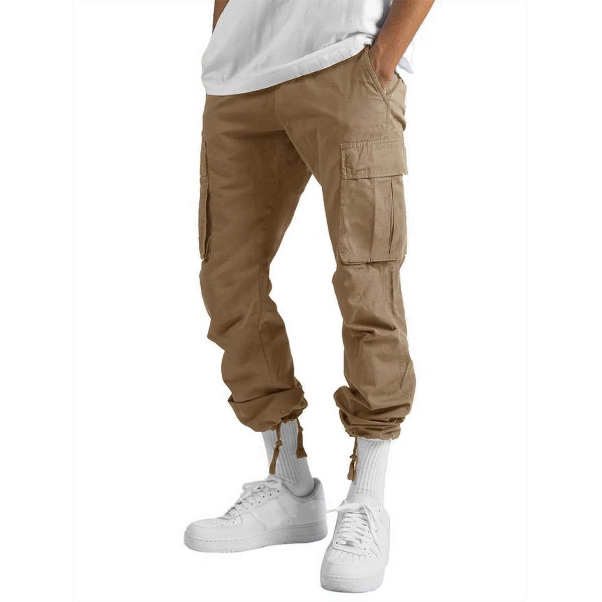 EDWINAYY - Pantalones Cargo De Estilo Hip Hop Para Hombre