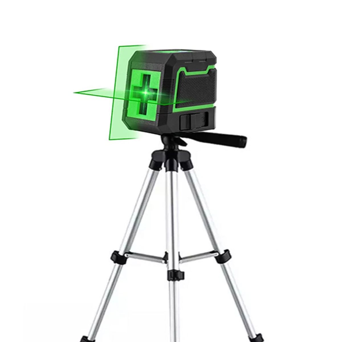 GENERICO - Nivel laser 2 lineas autonivelante + tripode articulado