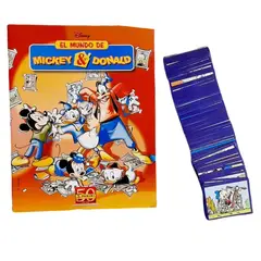 PANINI - ALBUM DE MICKEY & DONALS + 50 SOBRES