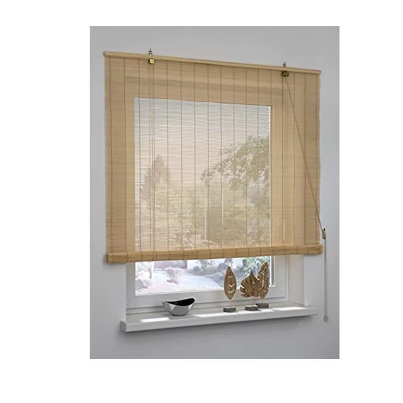 GENERICO - Cortina Bambu Esterilla Cortinas Persiana Bambu 120x180cm
