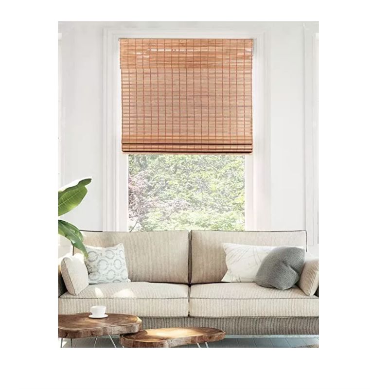 GENERICO - Cortina Persiana Roller Enrollable De Bambú 60x120 Cms  Ofc