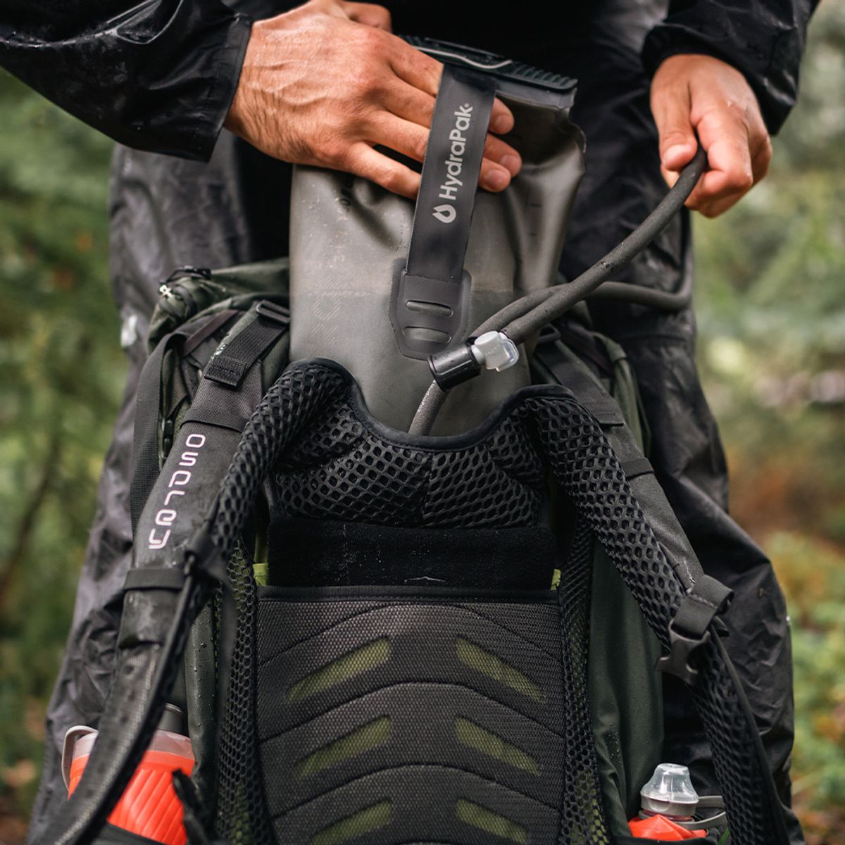 HYDRAPAK - TUBO DE HIDRATACION HYDRAFUSION CHARCOAL