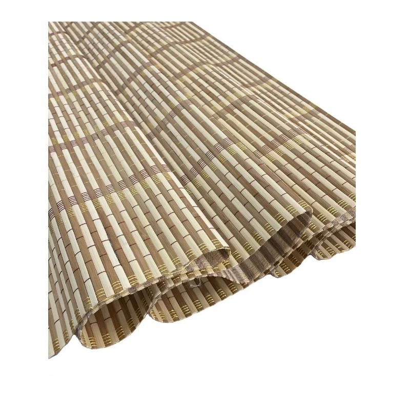 GENERICO - Cortina Persiana Roller Enrollable De Bambu 60x150 Cm