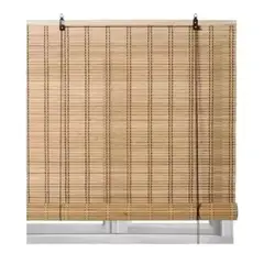 GENERICO - Cortina Persiana Roller Enrollable De Bambú 60x120 Cm