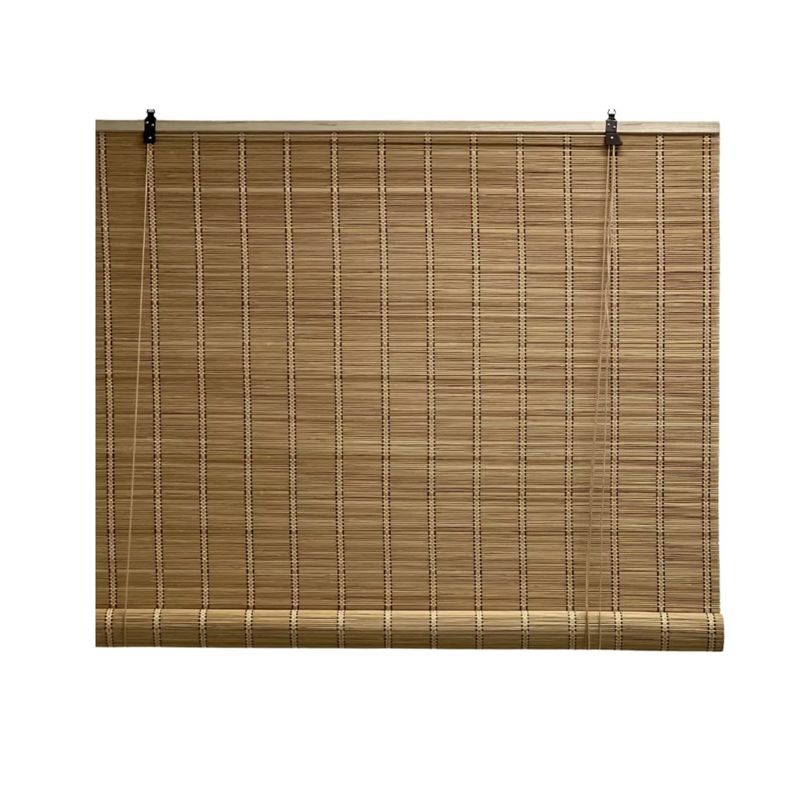GENERICO - Cortina Persiana Roller Enrollable De Bambú 60x120 Cm