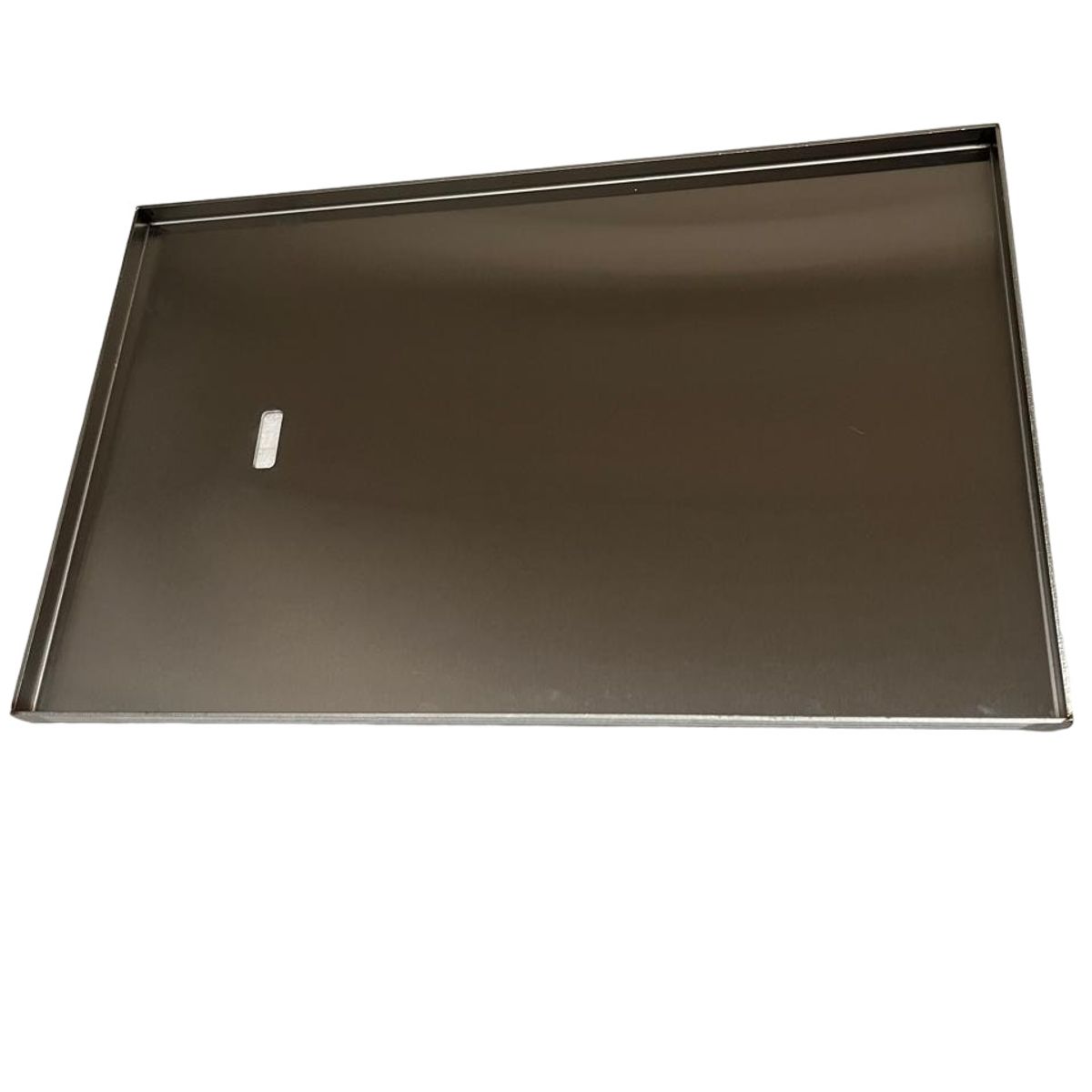 KING GRILL - Plancha de acero inoxidable para parrilla y cocina - Rectangular 39x48