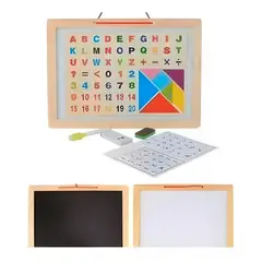 TITANIUX - Pizarra Magnética Con Letras Y Números 20x30cm