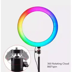 GENERICO - Aro de Luz Led Selfie Celulares 56 CMS 22" mas Tripode