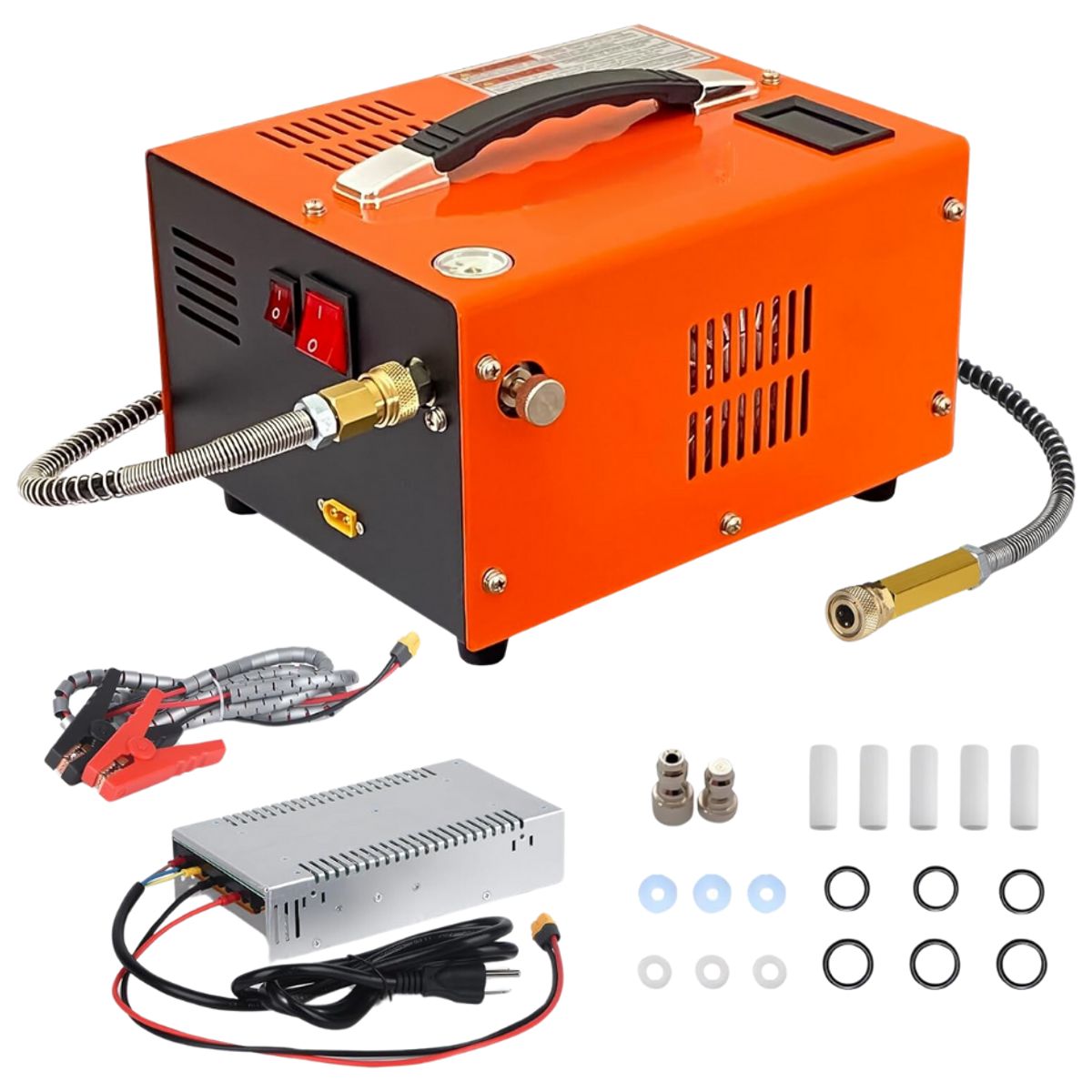 GENERICO - Compresor De Aire Auto Cte 12v 220v 30mpa 4500 300w