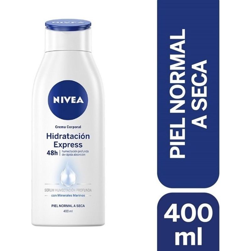 NIVEA - NIVEA BODY HIDRATACION PIEL NORMAL X 400 ML.-