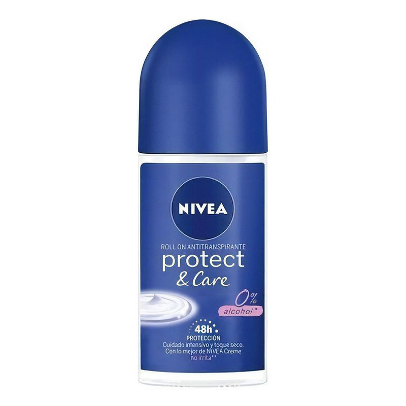NIVEA - NIVEA DESODORANTE ROLLON MUJER PROTECT CARE X 50 ML