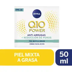 NIVEA - FACE Q10 PLUS ANTIARRUGAS LIGHT FPS15 X 50 ML.-