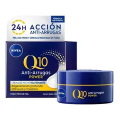 NIVEA - FACE Q10 PLUS ANTIARRUGAS NOCHE CRE X 50 ML