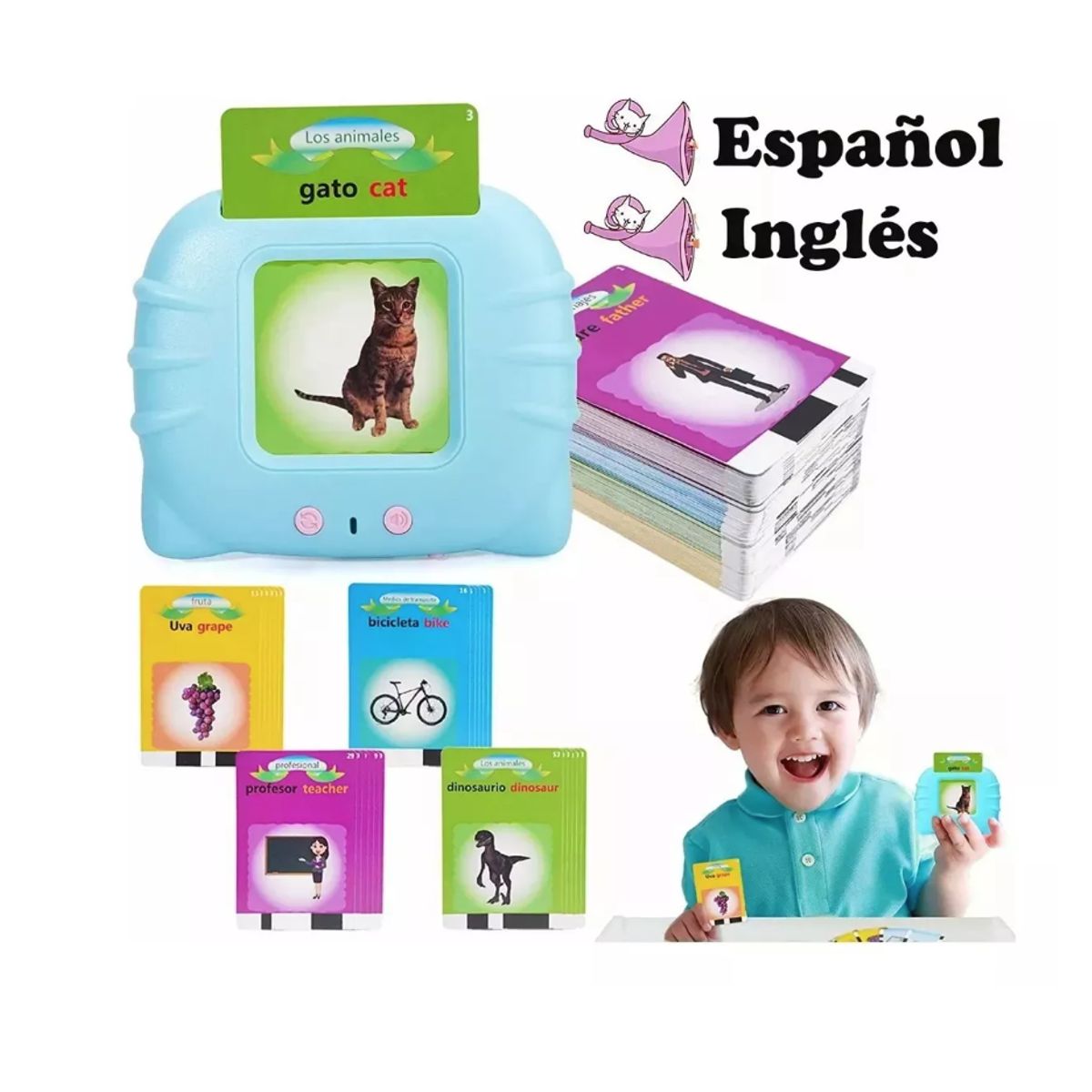GENERICO - Juguetes Aprendizaje Español 224 Palabras