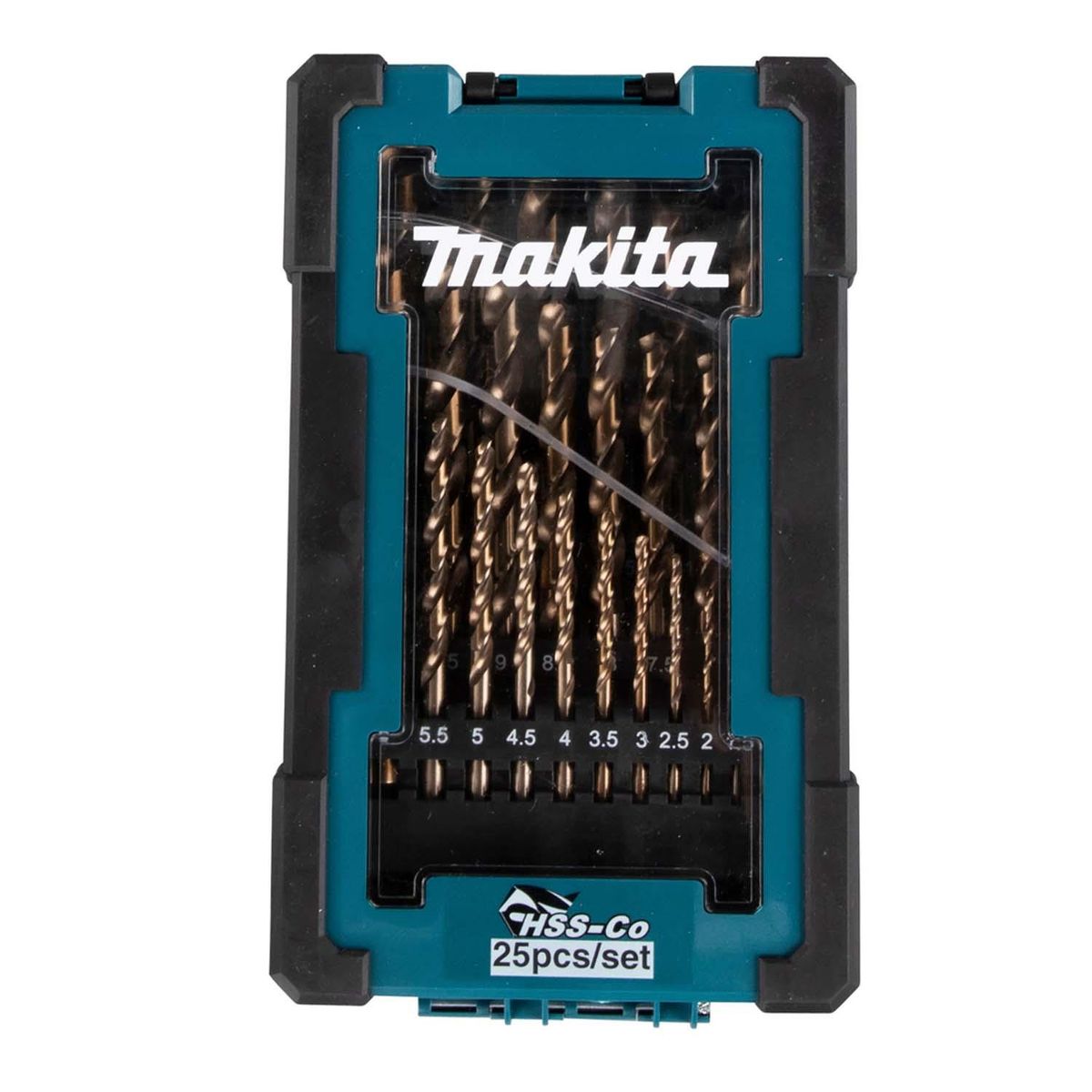 MAKITA - Juego de Brocas Para Metal HSS- CO 1-13mm 25 Pzas - Makita
