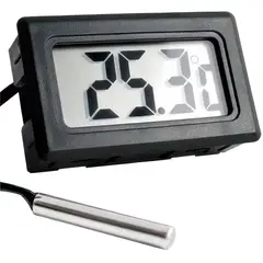 GEN - Termometro Digital Lcd Con Sonda Medidor De Temperatura