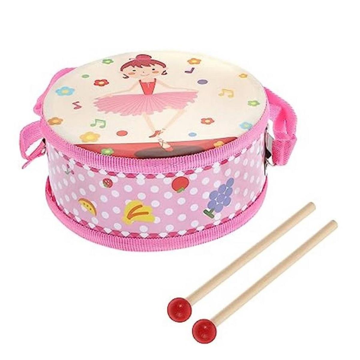 ARTIDIX - Tambor  Musical De Madera Para Niños