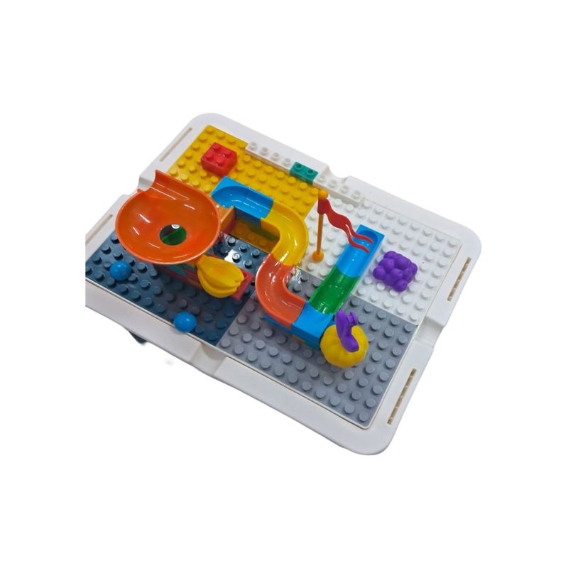 GENERICO - Mesa de Juego para Niños con Silla y Bloques