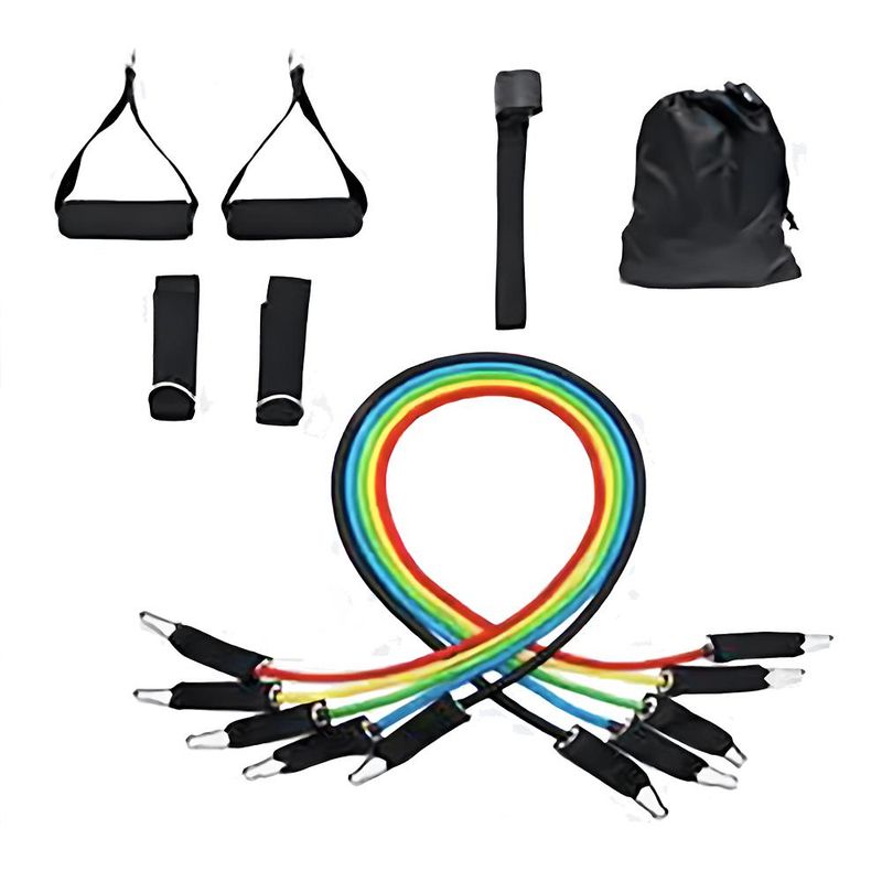 AK SPORT - Set De 5 Bandas Elásticas Colores Tubulares Ak sport