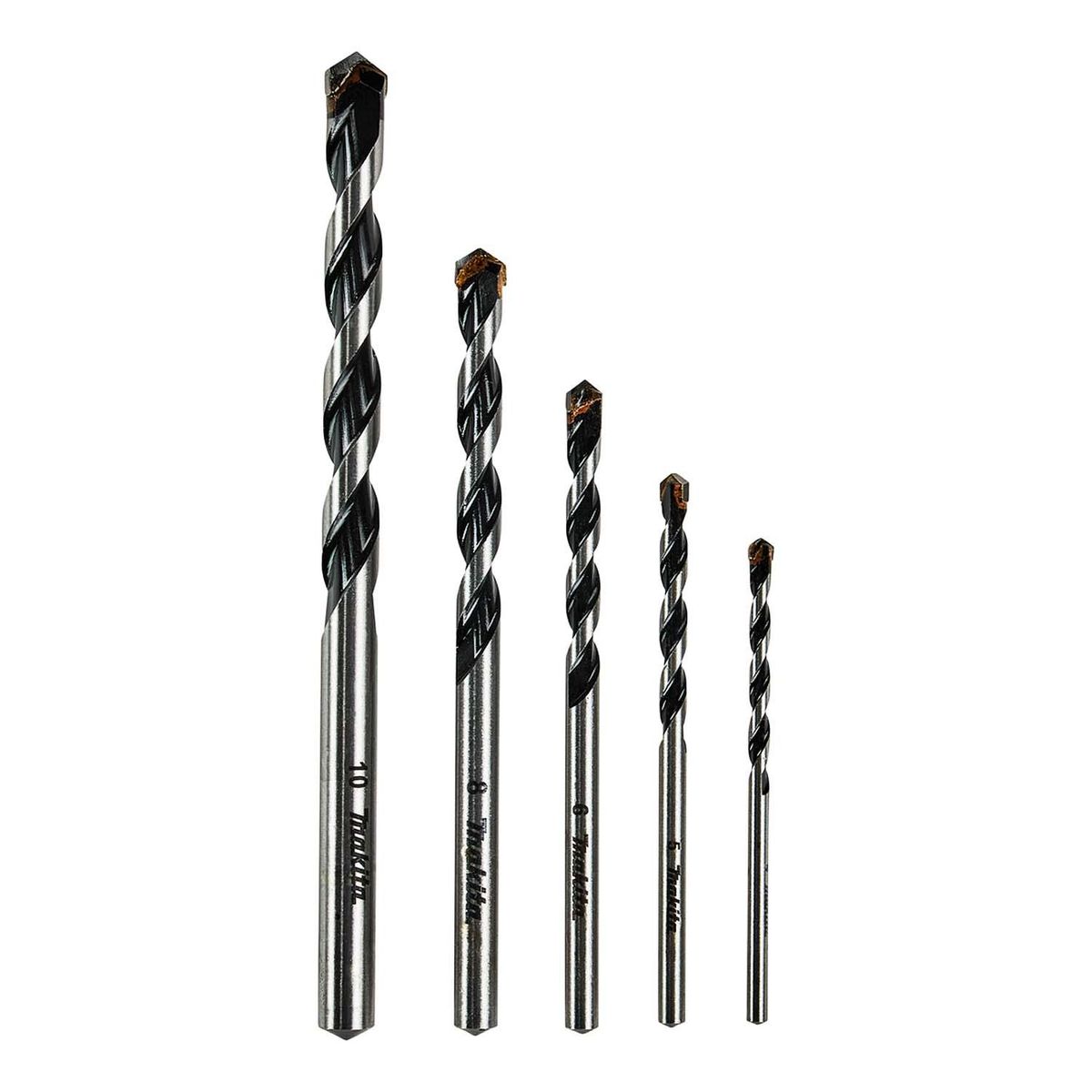 MAKITA - Set Brocas Multimaterial 4, 5, 6, 8, 10mm 5 Pzas - Makita