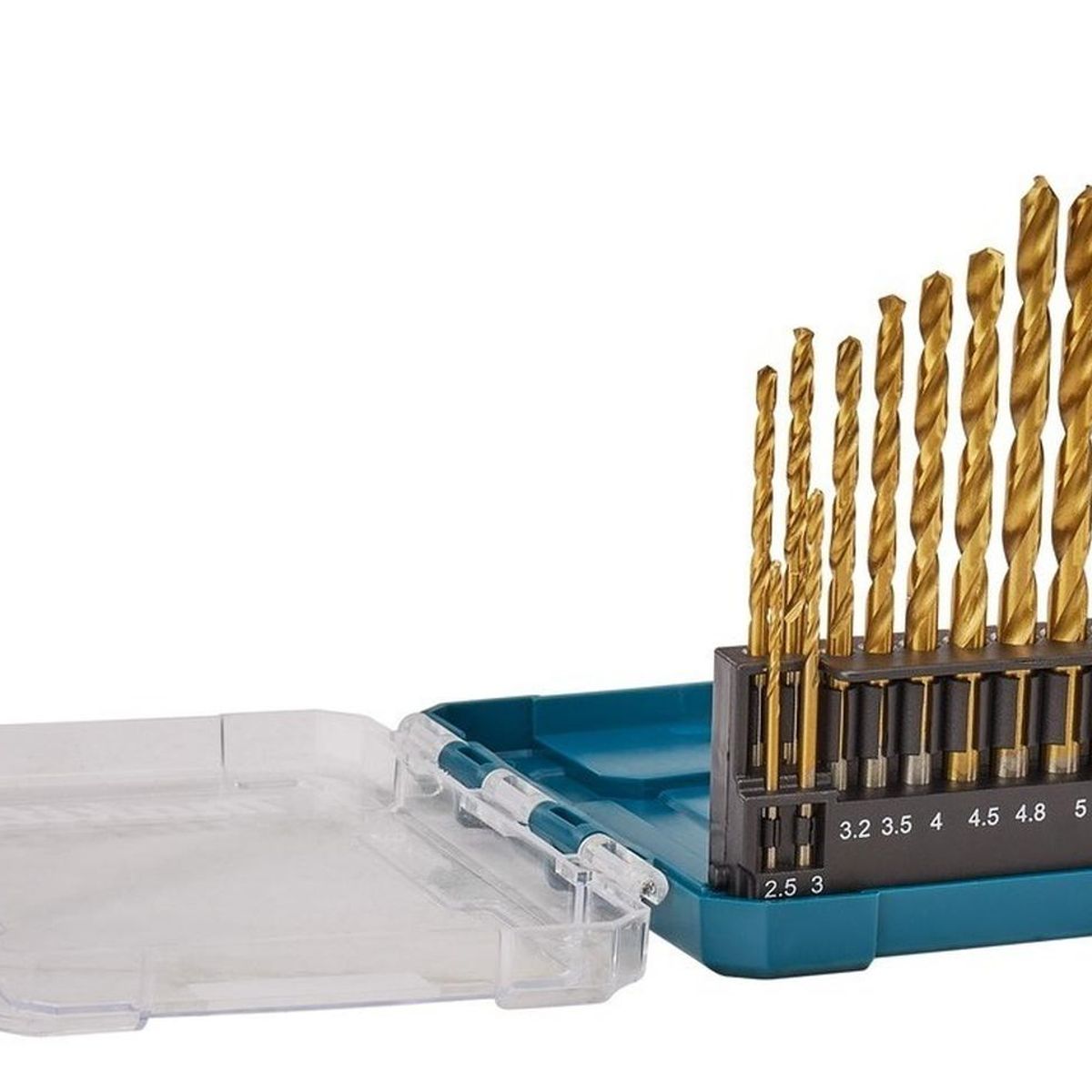 MAKITA - Set 13 Brocas HSS-tin Metal Surtido Makta D-72855