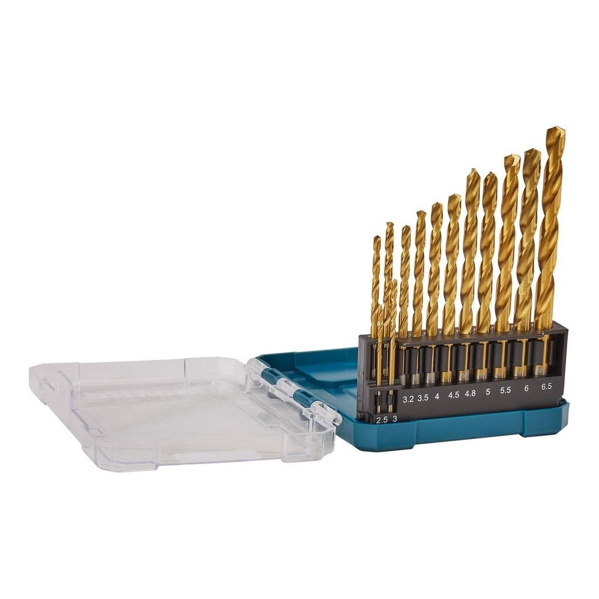 MAKITA - Set 13 Brocas HSS-tin Metal Surtido Makta D-72855