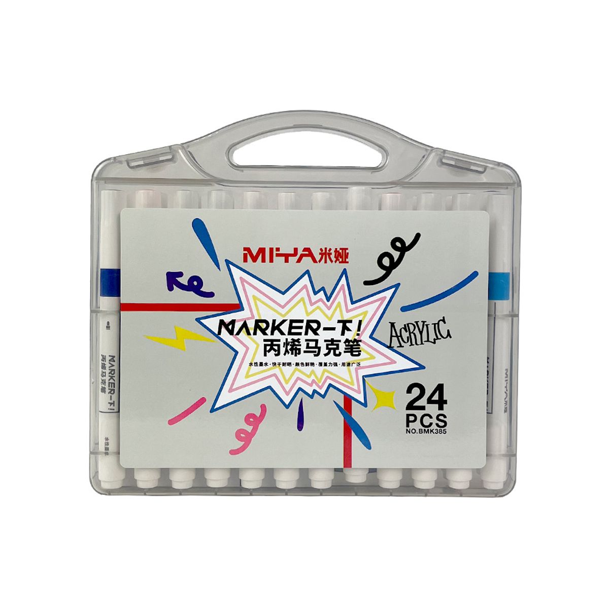 MIYA - Set Miya Acrilicos 24 colores