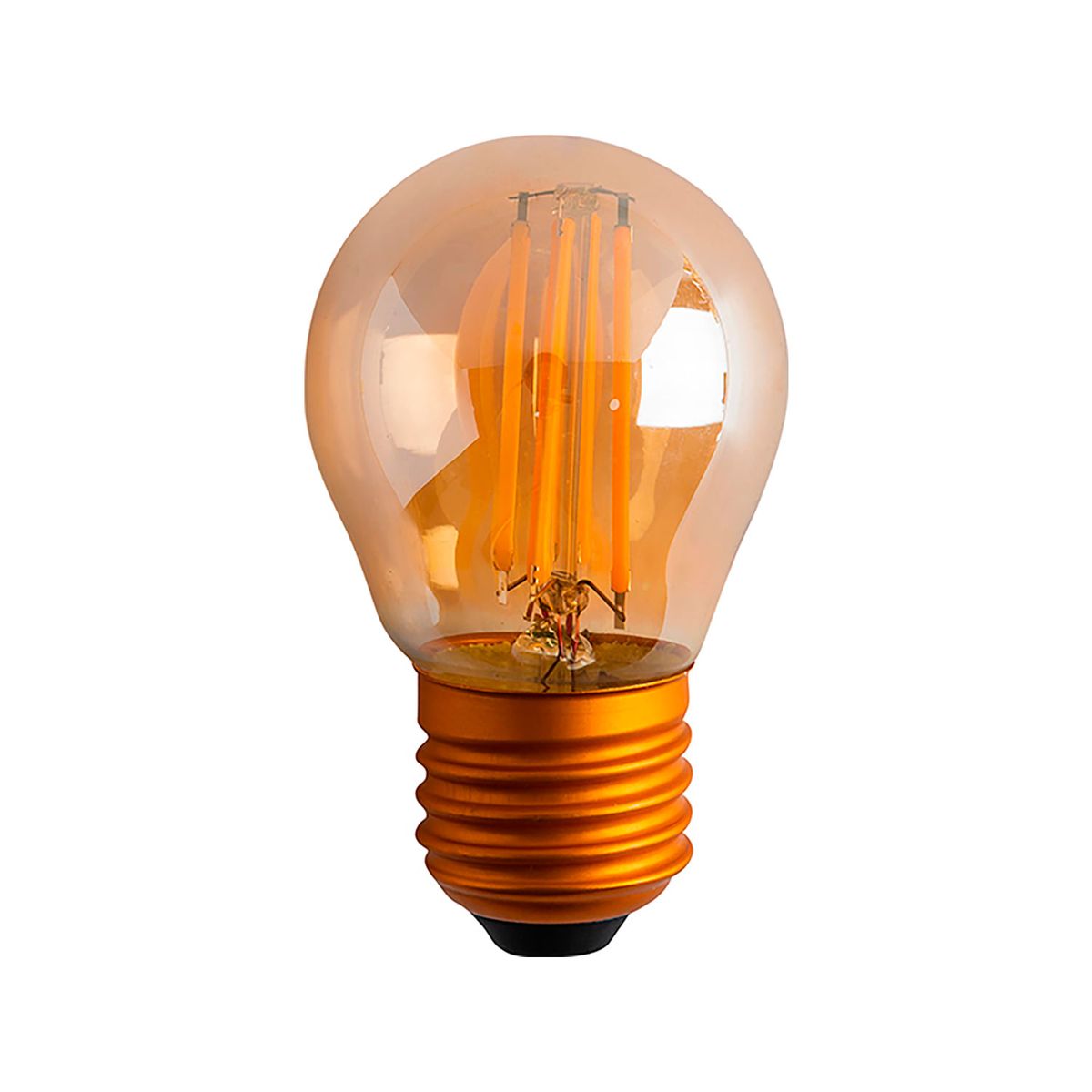 LED STUDIO - AMPOLLETA E27 LED STUDIO MINI GLOBO FILAMENTO 4W LC ÁMBAR
