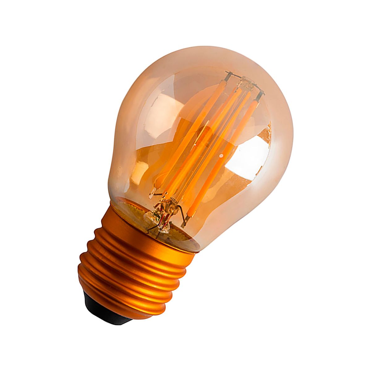 LED STUDIO - AMPOLLETA E27 LED STUDIO MINI GLOBO FILAMENTO 4W LC ÁMBAR