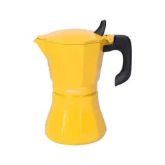 OROLEY - Cafetera Italiana Induccion Petra Mustard 9 Tazas