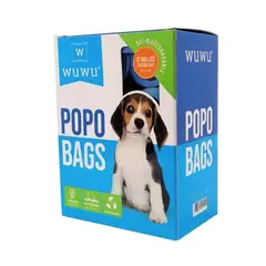GENERICO - 240 Bolsas Biodegradable En Rollos Ecologicas Fecas Perro