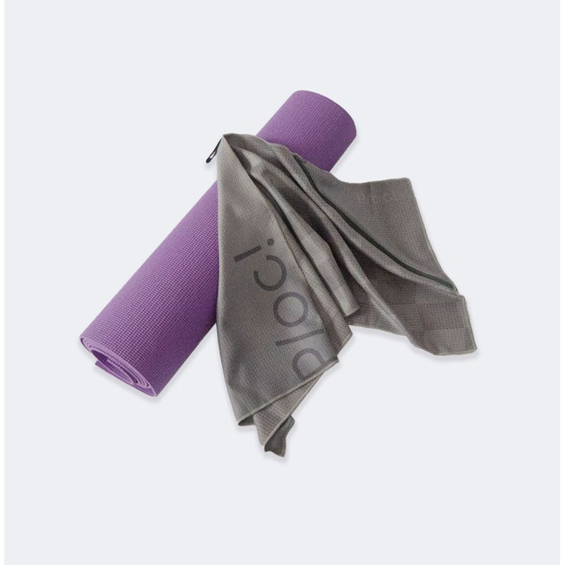 PLOC - Toalla Ploc Gris Microfibra Eco Friendly