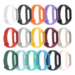 GENERICO - Correa De Silicona Completa Para Xiaomi Mi Band 8 - Negro
