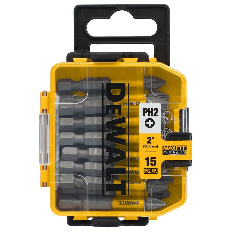 DEWALT - Set 15 brocas Phillips 2” Maxfit DEWALT DWA2PH2UMF15