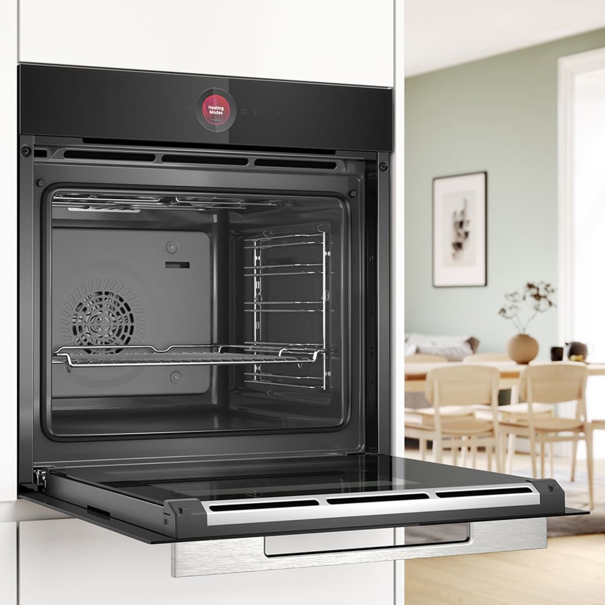 BOSCH - Horno Eléctrico Empotrable con Grill Bosch 71 Lts 4D Hotair